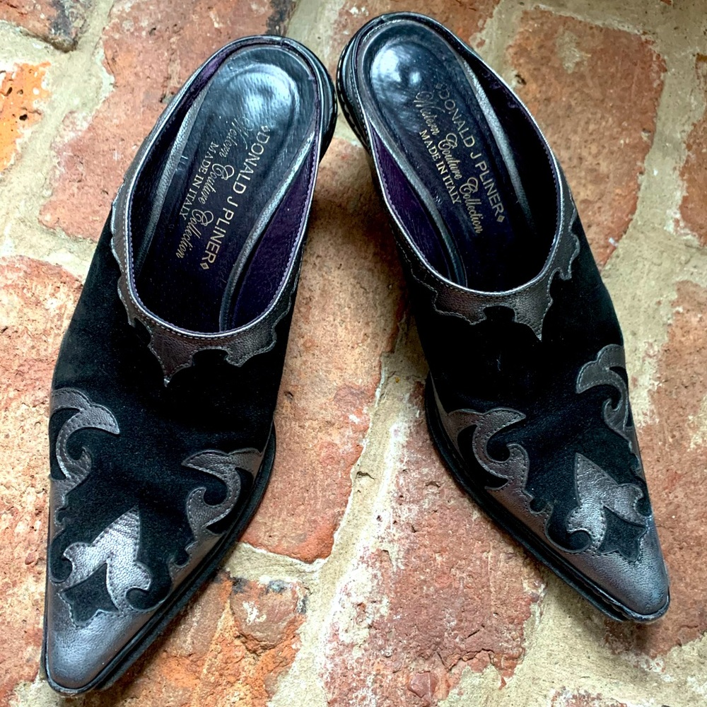 Donald J. Pliner Italian mules/ clogs